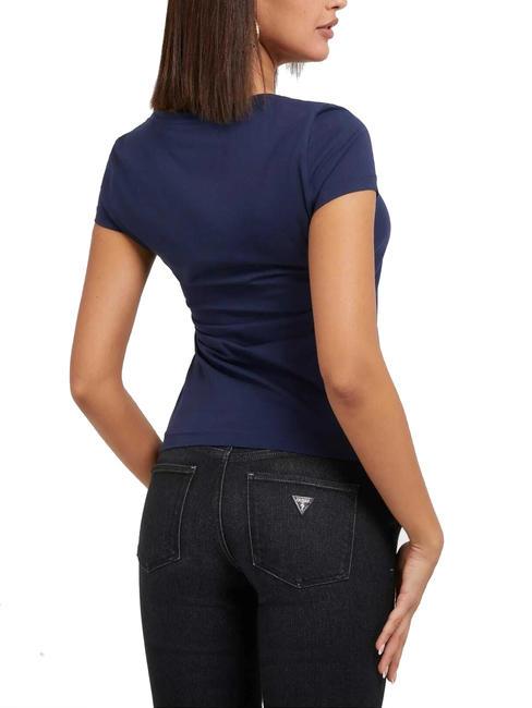 SCRIPT T-shirt logo con strass blackened blue - T-shirt e Top Donna