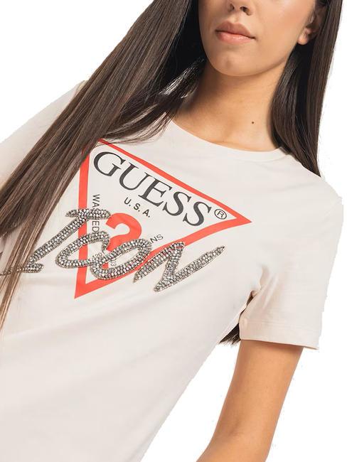 ICON T-shirt logo perline pearl powder - T-shirt e Top Donna