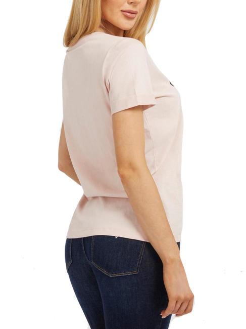 RELAXED T.shirt cropped con anello dolly pink - T-shirt e Top Donna