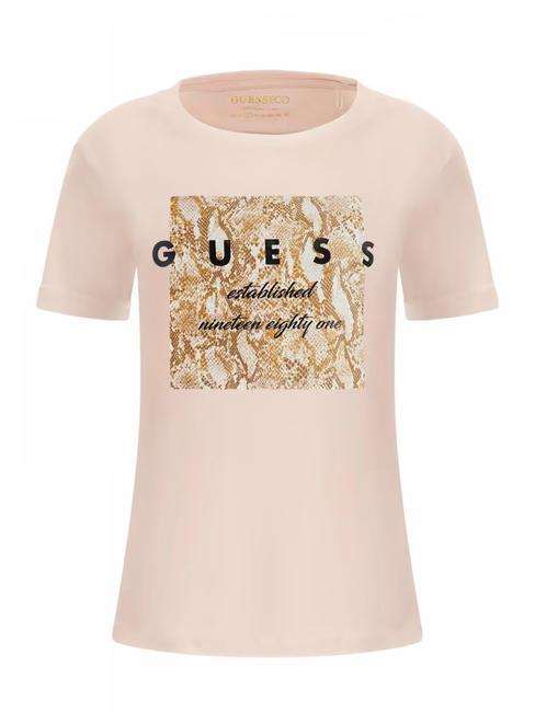 RELAXED T.shirt cropped con anello dolly pink - T-shirt e Top Donna