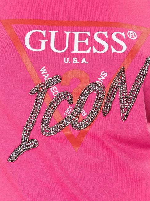 ICON T-shirt logo perline pink punch - T-shirt e Top Donna