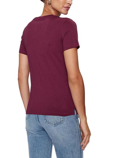 ICON T-shirt logo perline black cherry - T-shirt e Top Donna