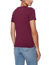 GUESS ICON T-shirt logo perline black cherry - T-shirt e Top Donna - 2