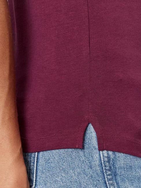 ICON T-shirt logo perline black cherry - T-shirt e Top Donna