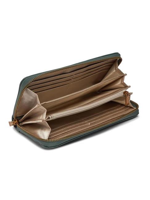 LAUREL Large Portafoglio Zip Around forest - Portafogli Donna