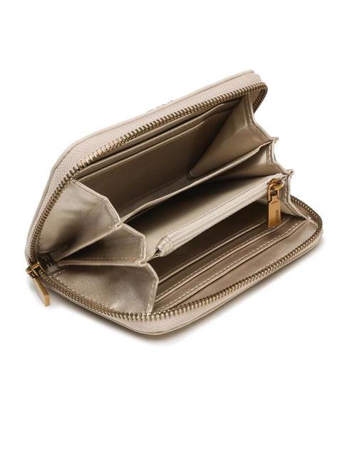 LAUREL M Portafoglio Zip Around STONE - Portafogli Donna