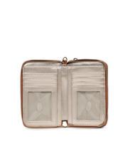 GUESS MERIDIAN Portafoglio Zip Around COGNAC - Portafogli Donna - 2