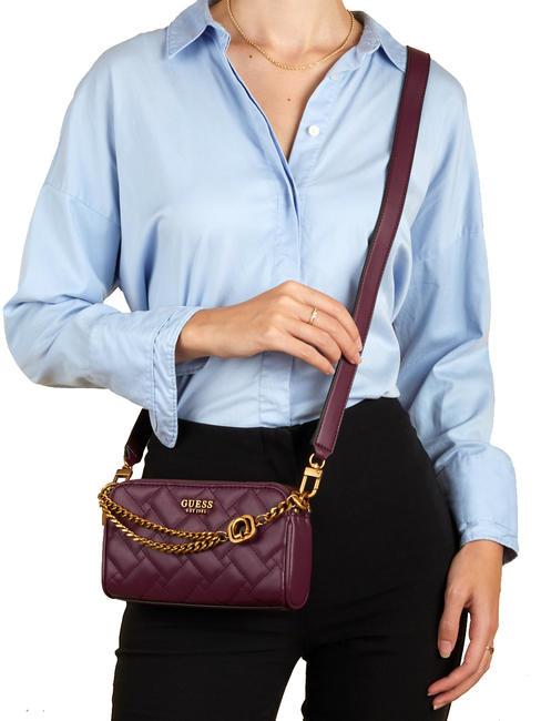 GRACELYNN Status Mini Bag a tracolla plum - Borse Donna
