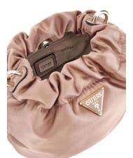 GUESS VELINA Borsa secchiello tracolla catena rose/gold - Borse Donna - 3