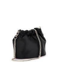 GUESS VELINA Borsa secchiello tracolla catena NERO - Borse Donna - 2