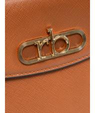 ROCCOBAROCCO LUCE Tote bag con tracolla e logo in metallo tan - Borse Donna - 3