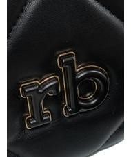 ROCCOBAROCCO DEA Hobo bag piccola con tracolla nero - Borse Donna - 4