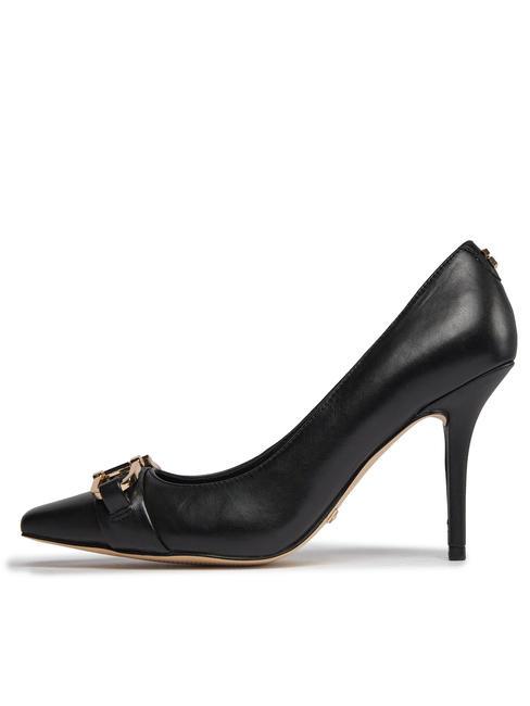 ELOUISA D&eacute;collet&eacute; in pelle con applicazione nero1 - Scarpe Donna