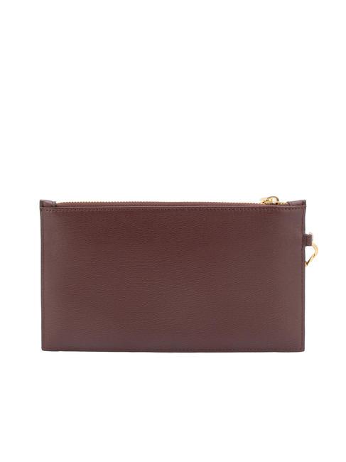 GRAINED Pochette con polsierina Bordeaux - Borse Donna