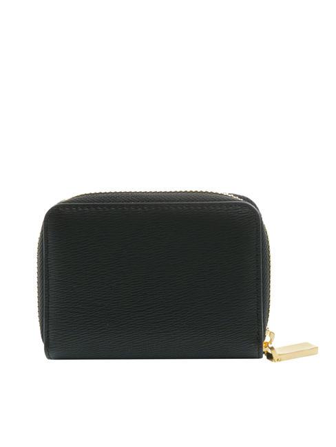 GRAINED Portafoglio piccolo zip around Nero - Portafogli Donna
