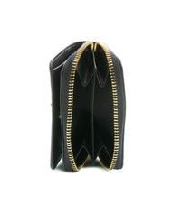 POLLINI GRAINED Portafoglio piccolo zip around Nero - Portafogli Donna - 4
