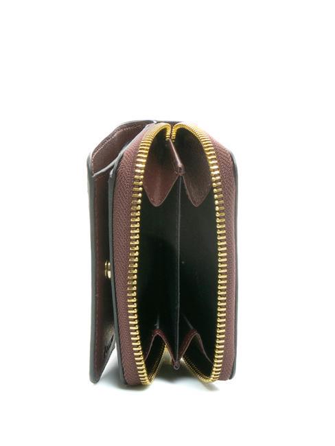 GRAINED Portafoglio piccolo zip around Bordeaux - Portafogli Donna