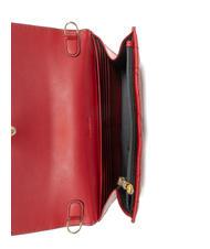 POLLINI CHECK AND LINES Pochette con tracolla catena ROSSO - Borse Donna - 2