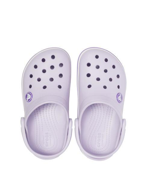 CROCBAND CLOG TODDLER Sabot lavenderneonpurple - Scarpe Bambino