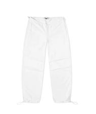 TOMMY HILFIGER TOMMY JEANS Parachute Wind  Pantaloni leggeri white - Pantaloni Donna - 4