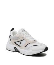 CALVIN KLEIN CK JEANS Retro Tennis Sneakers in pelle - Scarpe Uomo