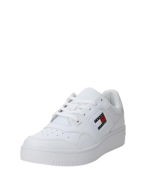 TOMMY JEANS Retro Basket  white - Scarpe Uomo