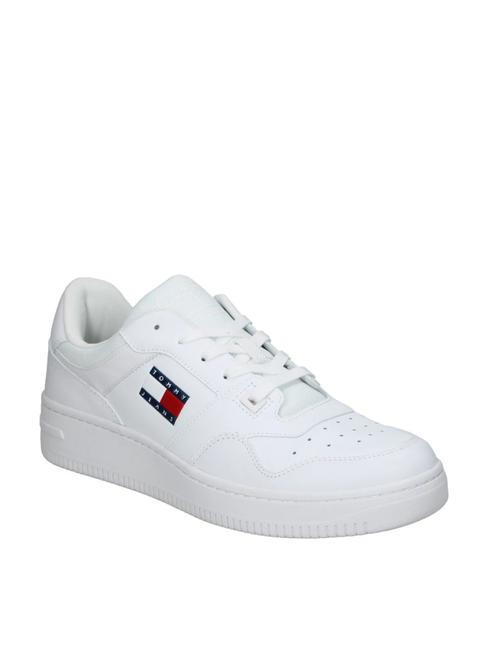 TOMMY JEANS Retro Basket  white - Scarpe Uomo