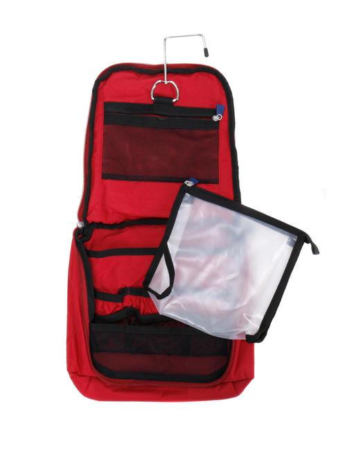 GLOBAL TA Toilet kit con gancio ROSSO - Accessori Viaggio