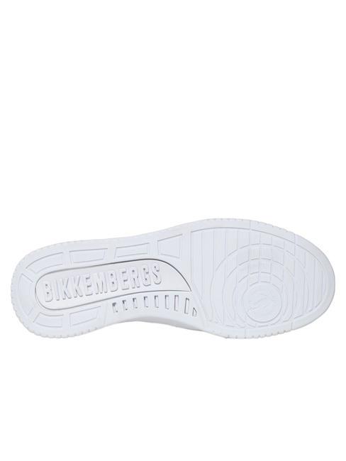 BASKET Sneakers in pelle ghiaccio/rosso - Scarpe Uomo