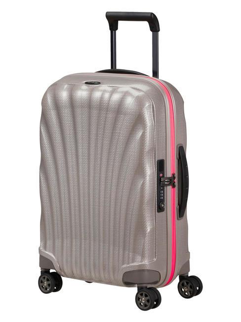 C-LITE Trolley bagaglio a mano espandibile pearl/fuchsia - Bagagli a mano