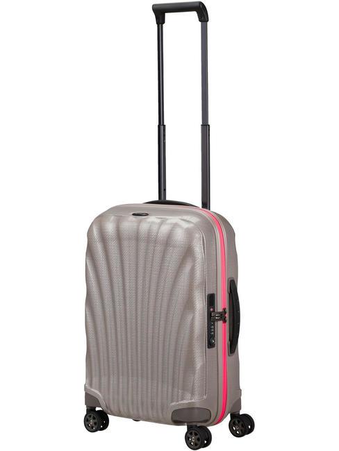 C-LITE Trolley bagaglio a mano espandibile pearl/fuchsia - Bagagli a mano