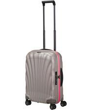 SAMSONITE C-LITE Trolley bagaglio a mano espandibile pearl/fuchsia - Bagagli a mano - 4