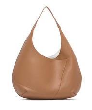 GIANNI CHIARINI EUFORIA Sacca in pelle con pouch toffee-bianco - Borse Donna - 4