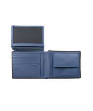 SPALDING COLOR WALLET Portafoglio in pelle, con portamonete black/navy - Portafogli Uomo - 2
