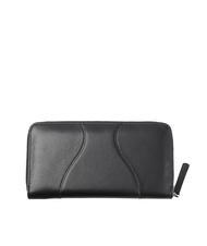 TRUSSARDI YUMA Portafoglio grande zip around NERO - Portafogli Donna - 3