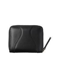TRUSSARDI YUMA Portafoglio piccolo zip around pelle NERO - Portafogli Donna - 3
