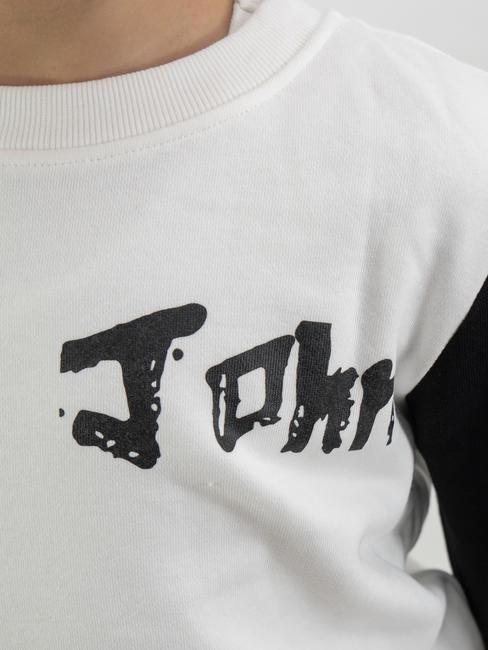 HADEW Tuta felpa e pantalone in cotone cloud/blk - Tute bambini