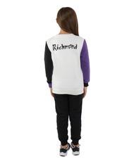 JOHN RICHMOND HADEW Tuta felpa e pantalone in cotone cloud/blk - Tute bambini - 3