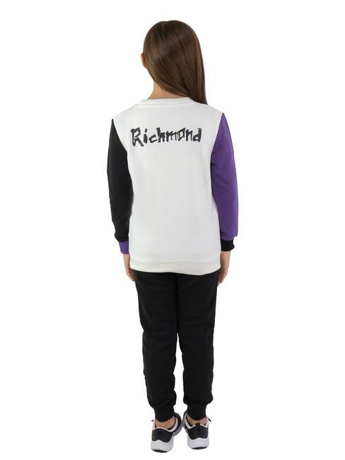 HADEW Tuta felpa e pantalone in cotone cloud/blk - Tute bambini