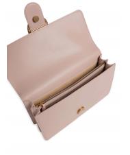 PINKO CLASSIC LOVE BAG Borsa one simply cipria-antique gold - Borse Donna - 4