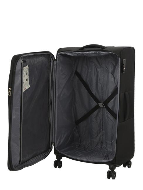 DEEP DIVE Trolley grande espandibile black/grey - Trolley Semirigidi