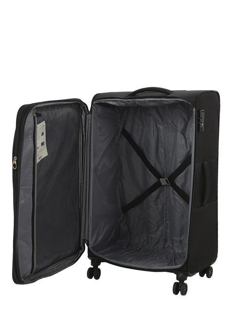 DEEP DIVE Trolley medio espandibile black/grey - Trolley Semirigidi