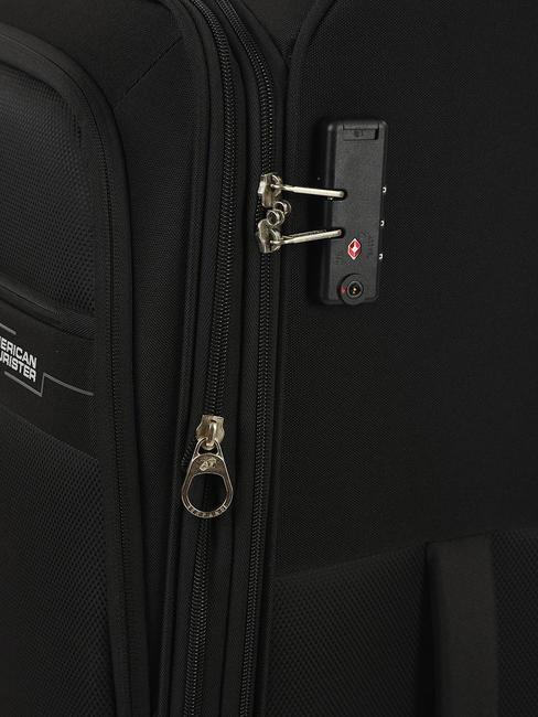 DEEP DIVE Trolley medio espandibile black/grey - Trolley Semirigidi