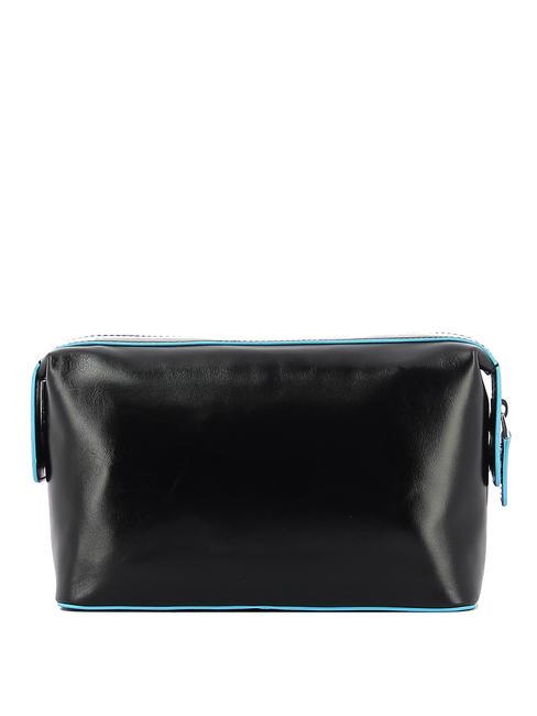 BLUE SQUARE Beauty in pelle Nero - Beauty Case