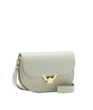 COCCINELLE DEW Borsa tracolla pelle martellata celadon green - Borse Donna - 2