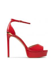 GUESS CAMPIONARIO - ALDEN2 Sandali alti ROSSO - Scarpe Donna - 3