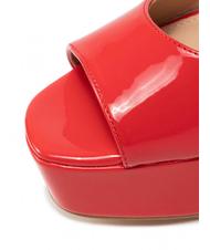 GUESS CAMPIONARIO - ALDEN2 Sandali alti ROSSO - Scarpe Donna - 6