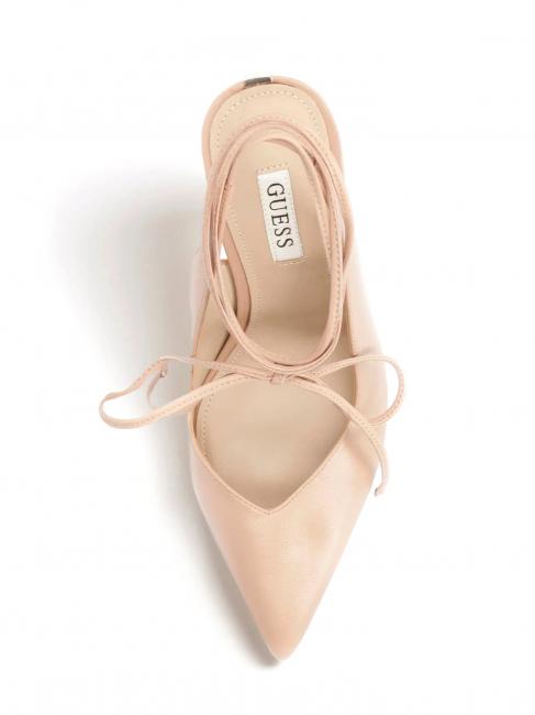 CAMPIONARIO - BRIOLA D&eacute;collet&eacute; in pelle  BEIGE - Scarpe Donna