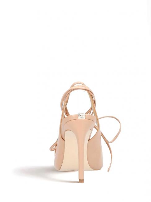 CAMPIONARIO - BRIOLA D&eacute;collet&eacute; in pelle  BEIGE - Scarpe Donna