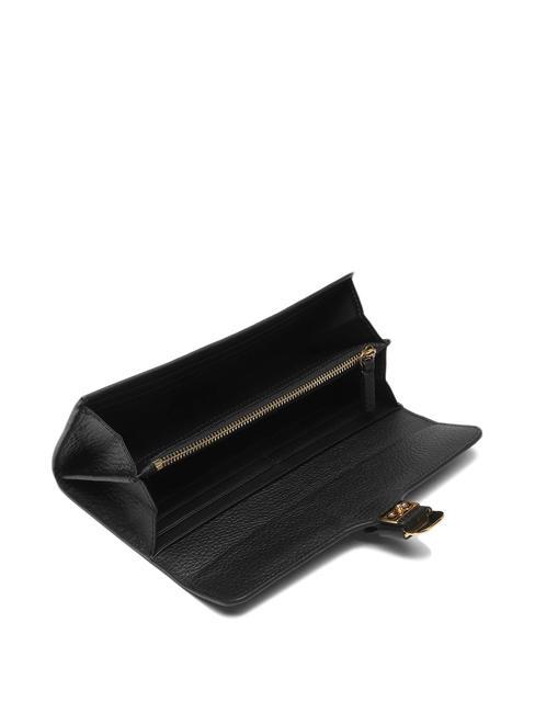 NEOFIRENZE SOFT  Portafoglio Continental in pelle Nero - Portafogli Donna